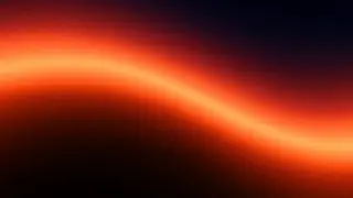 Ember Wave Glow desktop wallpaper
