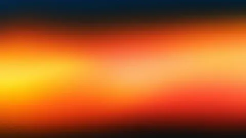 A wide band of molten yellow and orange light stretches across the screen.